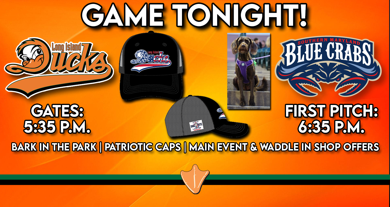 GAME TONIGHT: BARK IN THE PARK & PATRIOTIC CAP GIVEAWAY!