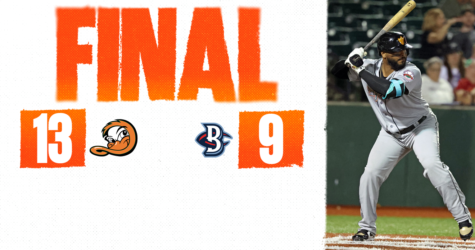 NINE-RUN NINTH PROPELS DUCKS OVER BLUE CRABS