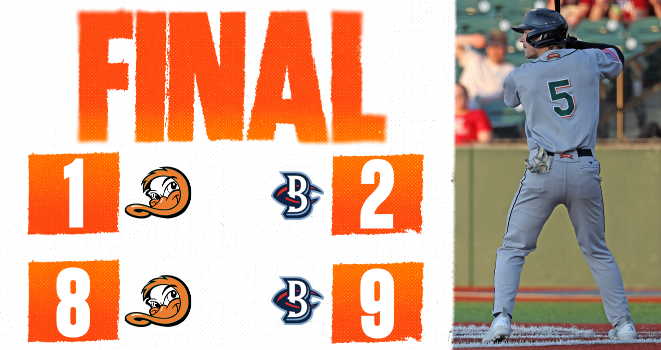 BLUE CRABS TAKE A PAIR OF GAMES FROM DUCKS