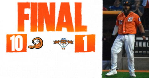 OFFENSE KEEPS ROLLING AS DUCKS ONE-HIT FERRYHAWKS