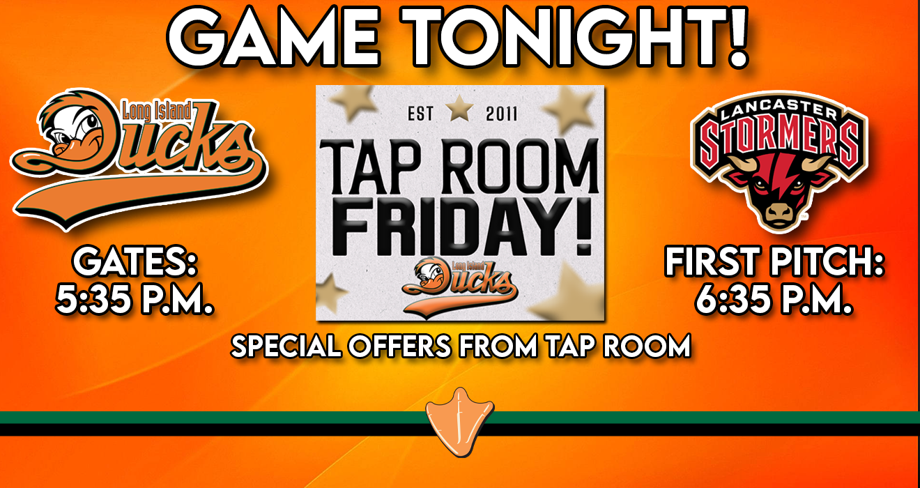 GAME TONIGHT: TAP ROOM FRIDAY!