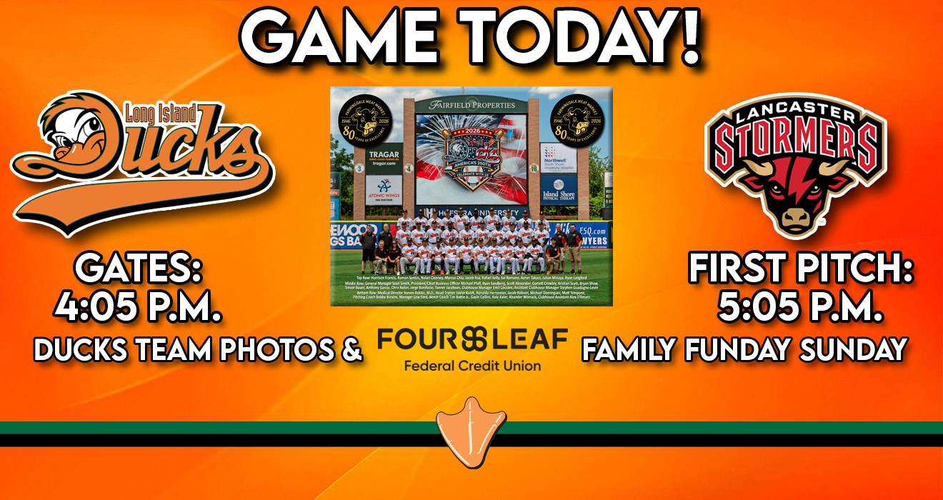 GAME TODAY: DUCKS TEAM PHOTOS + FOURLEAF FAMILY FUNDAY SUNDAY!