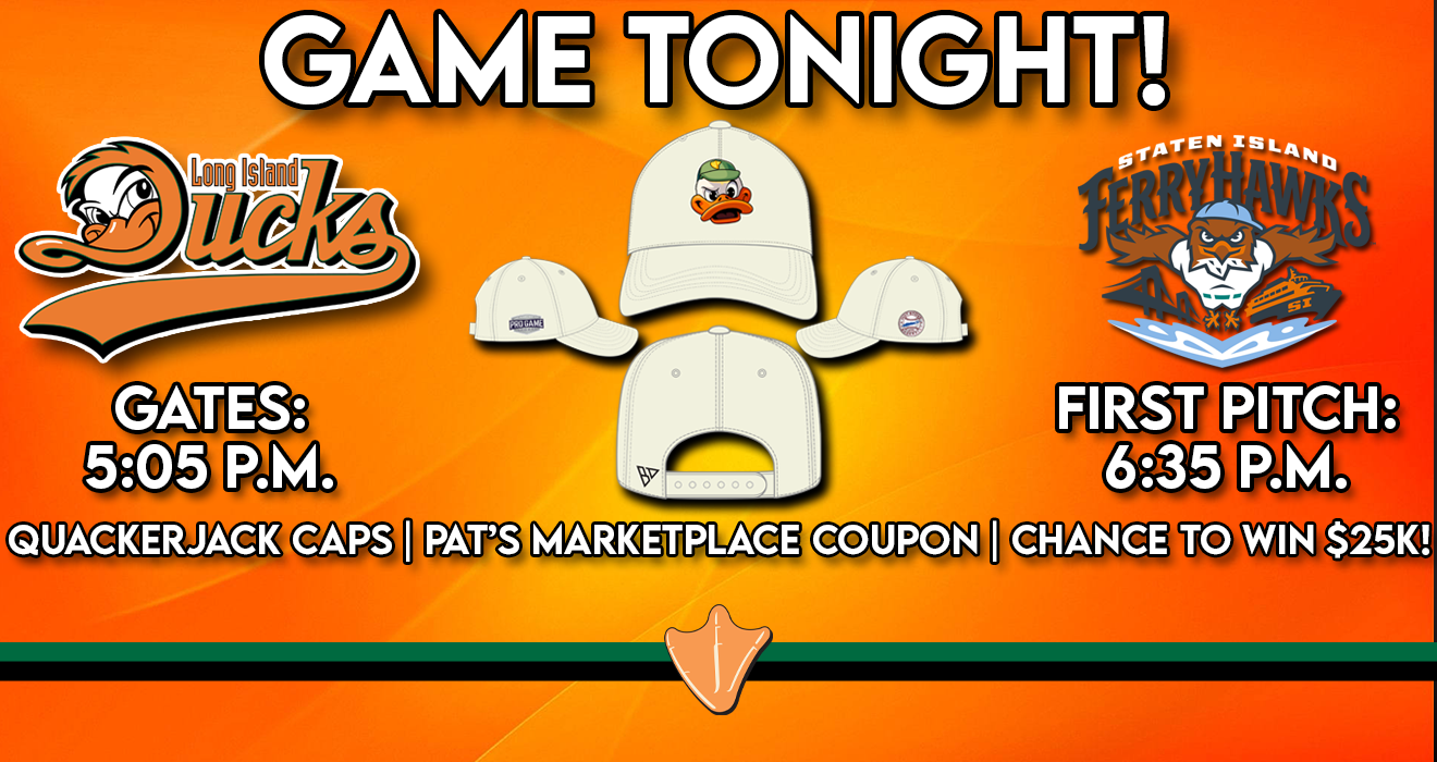 GAME TONIGHT: QJ CAPS + PAT’S MARKETPLACE & TRIPLE PLAY TUESDAY!