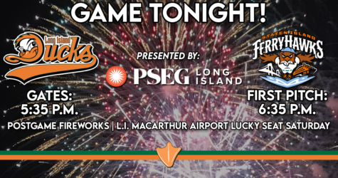 GAME TONIGHT: POSTGAME FIREWORKS & LUCKY SEAT SATURDAY!