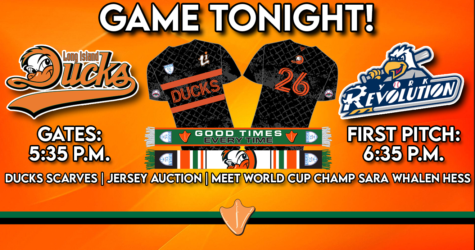 GAME TONIGHT: WORLD CUP SOCCER NIGHT WITH DUCKS SCARVES!