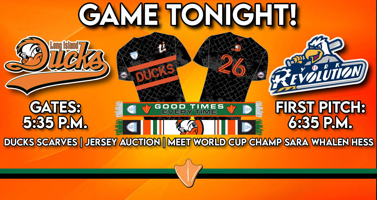 GAME TONIGHT: WORLD CUP SOCCER NIGHT WITH DUCKS SCARVES!