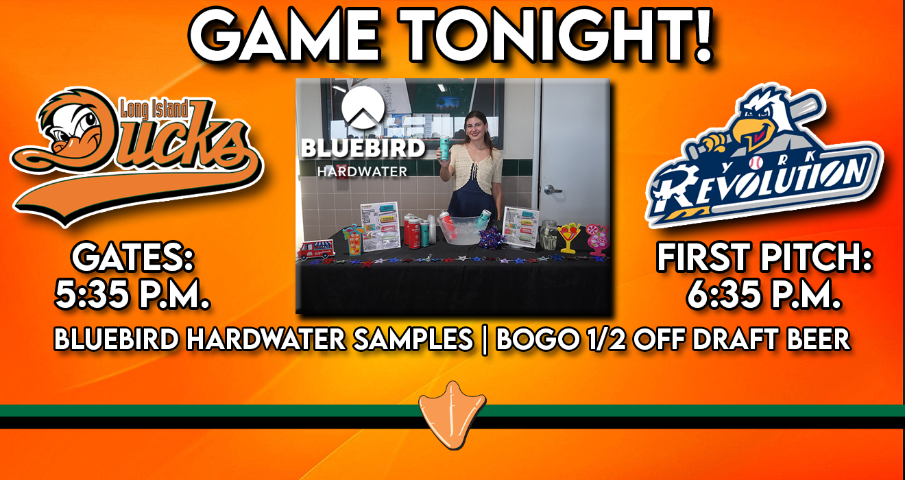 GAME TONIGHT: BLUEBIRD HARDWATER THIRSTY THURSDAY!