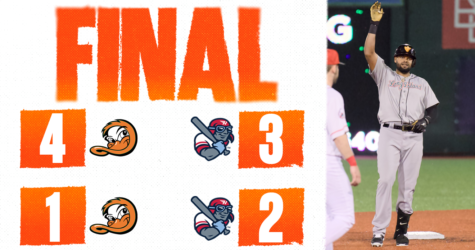 DUCKS AND BOXCARS SPLIT PAIR OF ONE-RUN BALLGAMES