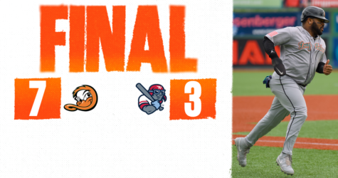 EARLY RUNS LEAD DUCKS PAST FLYING BOXCARS