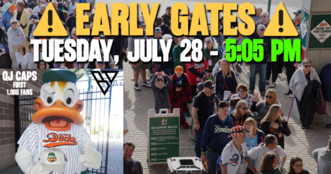 BALLPARK GATES TO OPEN EARLY FOR JULY 28TH GAME
