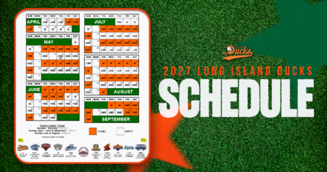 2027 DUCKS SEASON BEGINS APRIL 20; HOME OPENER APRIL 23