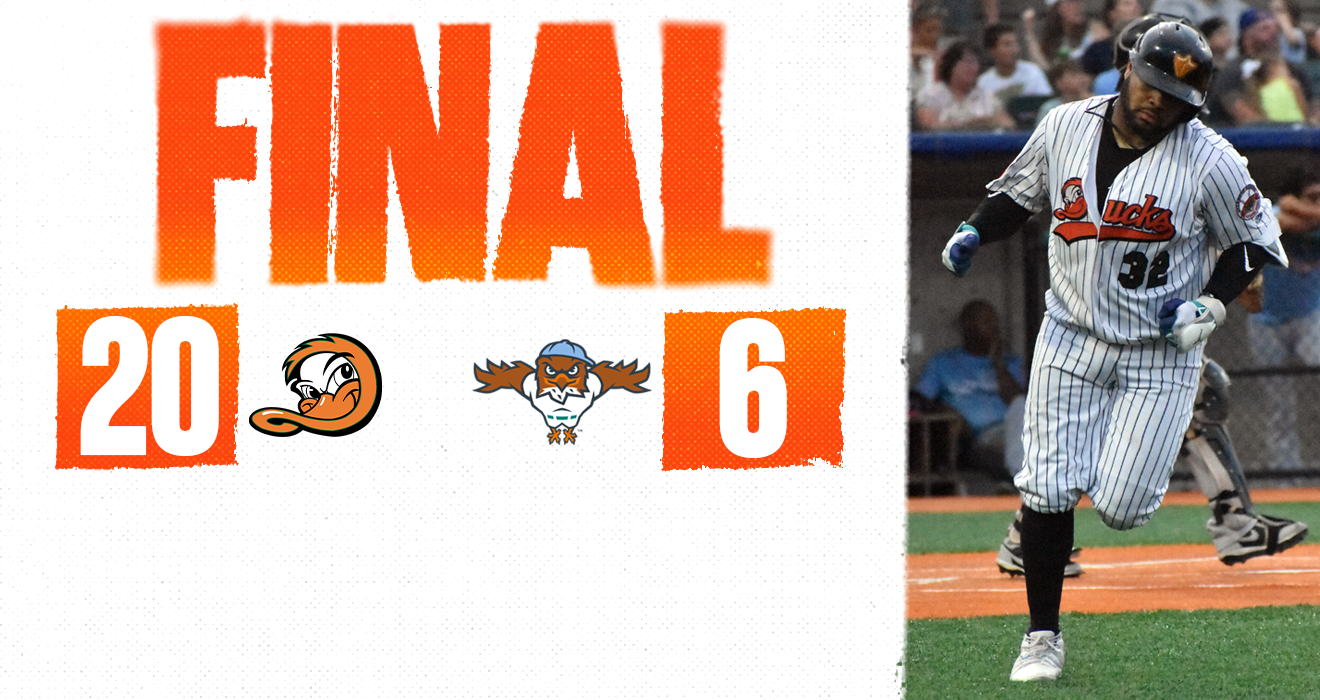 BATS BREAK OUT AS DUCKS SOAR PAST FERRYHAWKS
