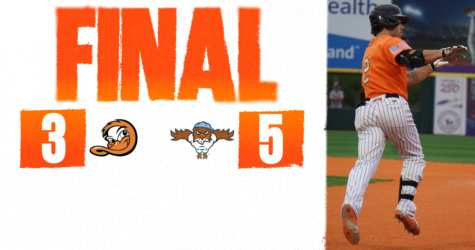 NINTH INNING RALLY FALLS SHORT IN HOMESTAND FINALE