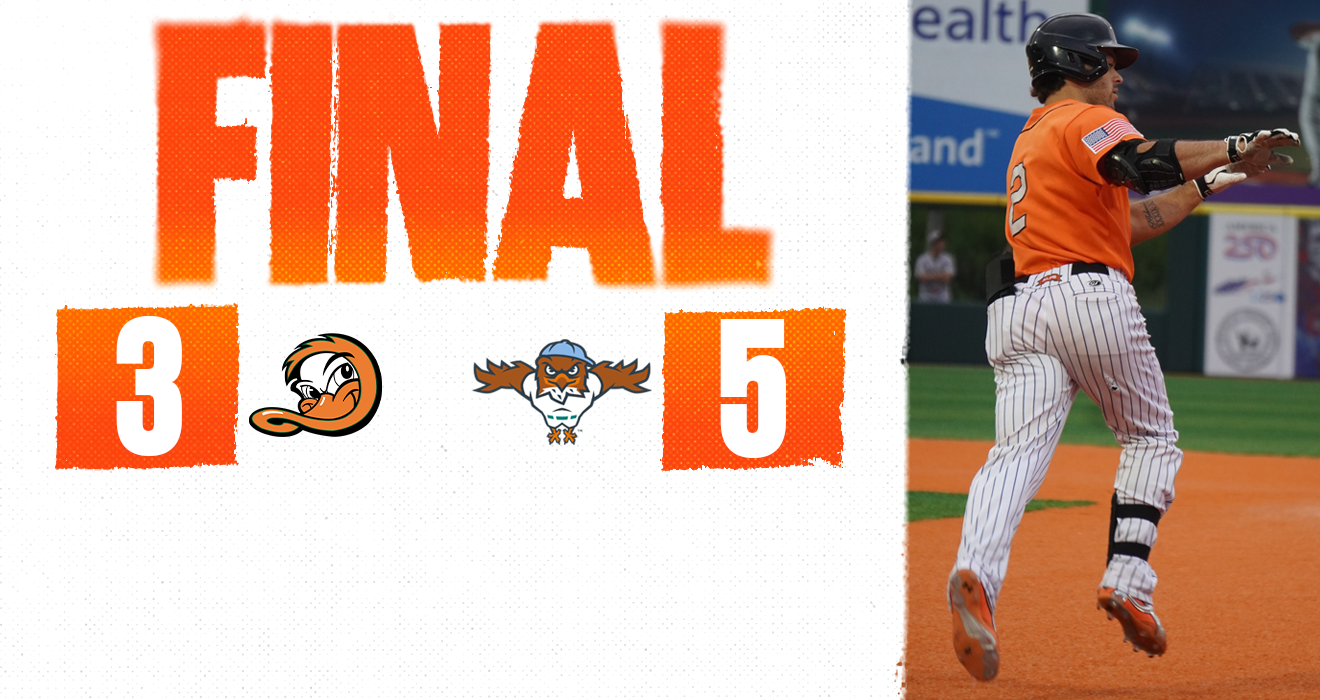 NINTH INNING RALLY FALLS SHORT IN HOMESTAND FINALE