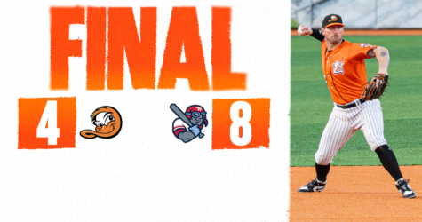 HAGERSTOWN TOPS LONG ISLAND IN SLUGFEST