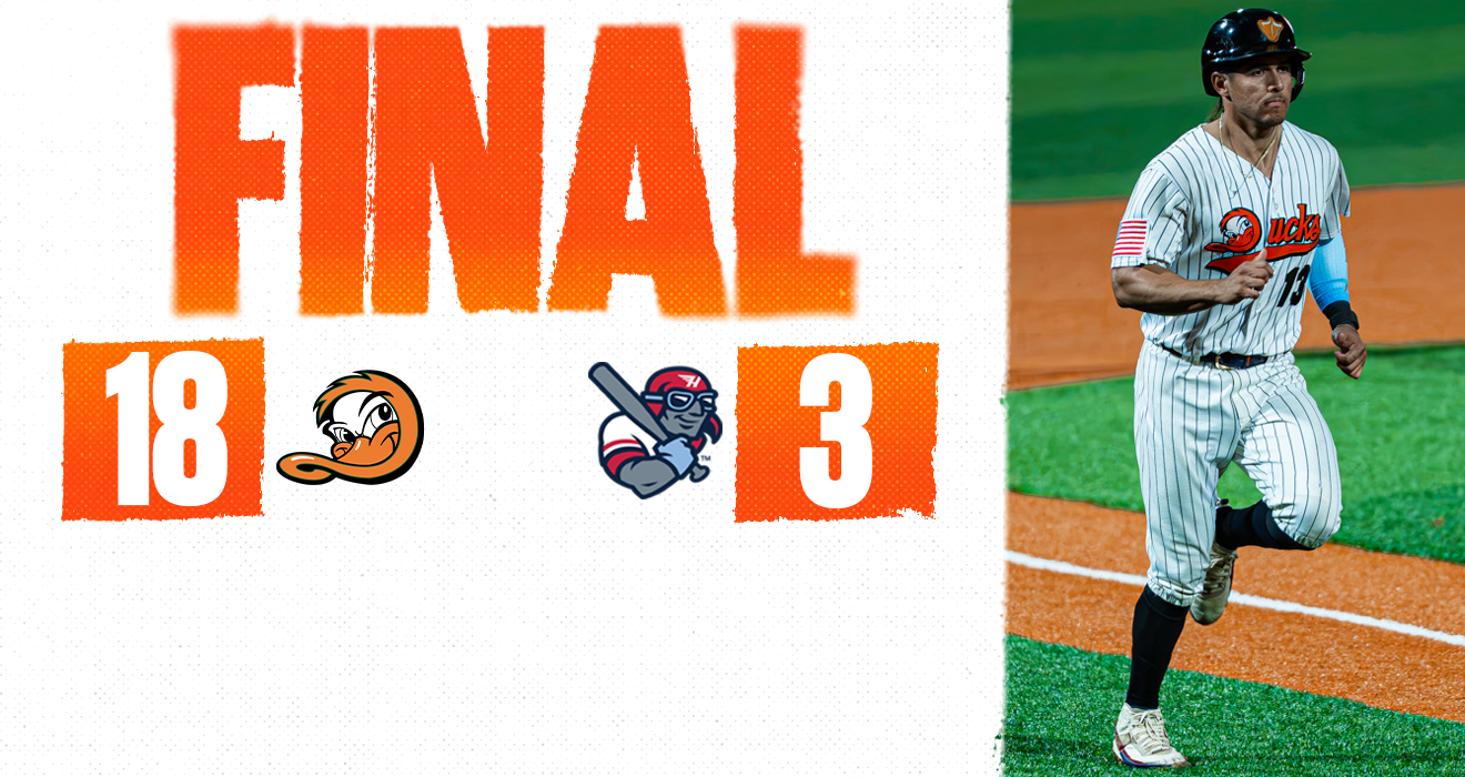 TWO-OUT THUNDER HELPS DUCKS GROUND FLYING BOXCARS