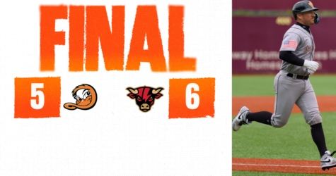STORMERS HANG ON FOR ONE-RUN VICTORY OVER DUCKS