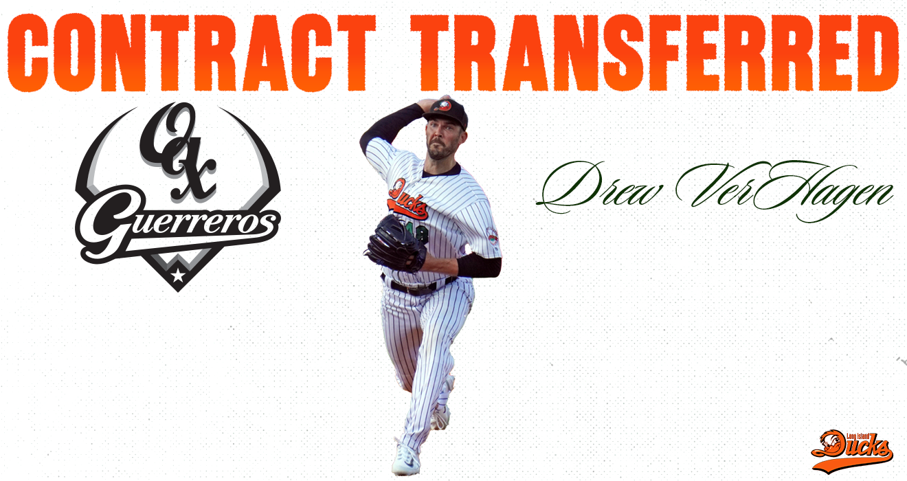 DREW VERHAGEN’S CONTRACT TRANSFERRED TO MEXICO