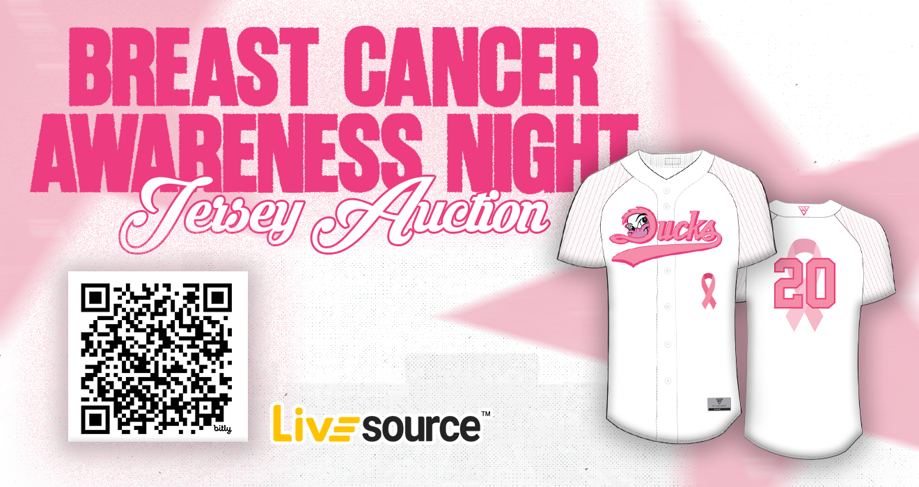 2026 BREAST CANCER AWARENESS NIGHT JERSEY AUCTION UNDERWAY!
