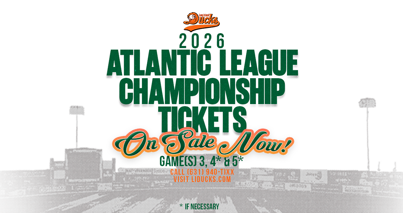 2026 ATLANTIC LEAGUE CHAMPIONSHIP SERIES TICKETS ON SALE NOW