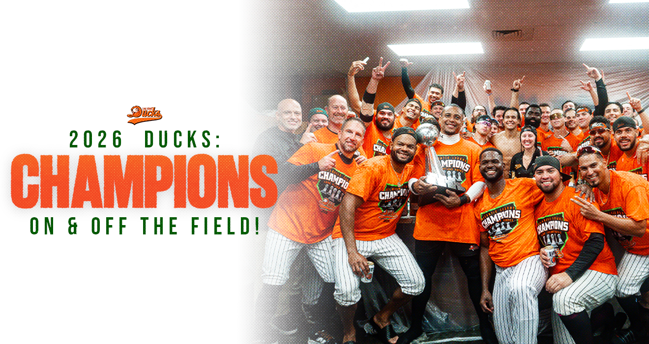 2026 DUCKS – CHAMPIONS ON AND OFF THE FIELD!