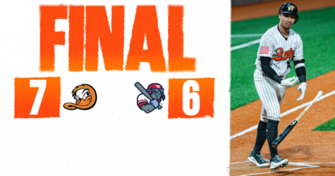 CARDIAC QUACKS ERASE SIX-RUN DEFICIT FOR GAME ONE WIN