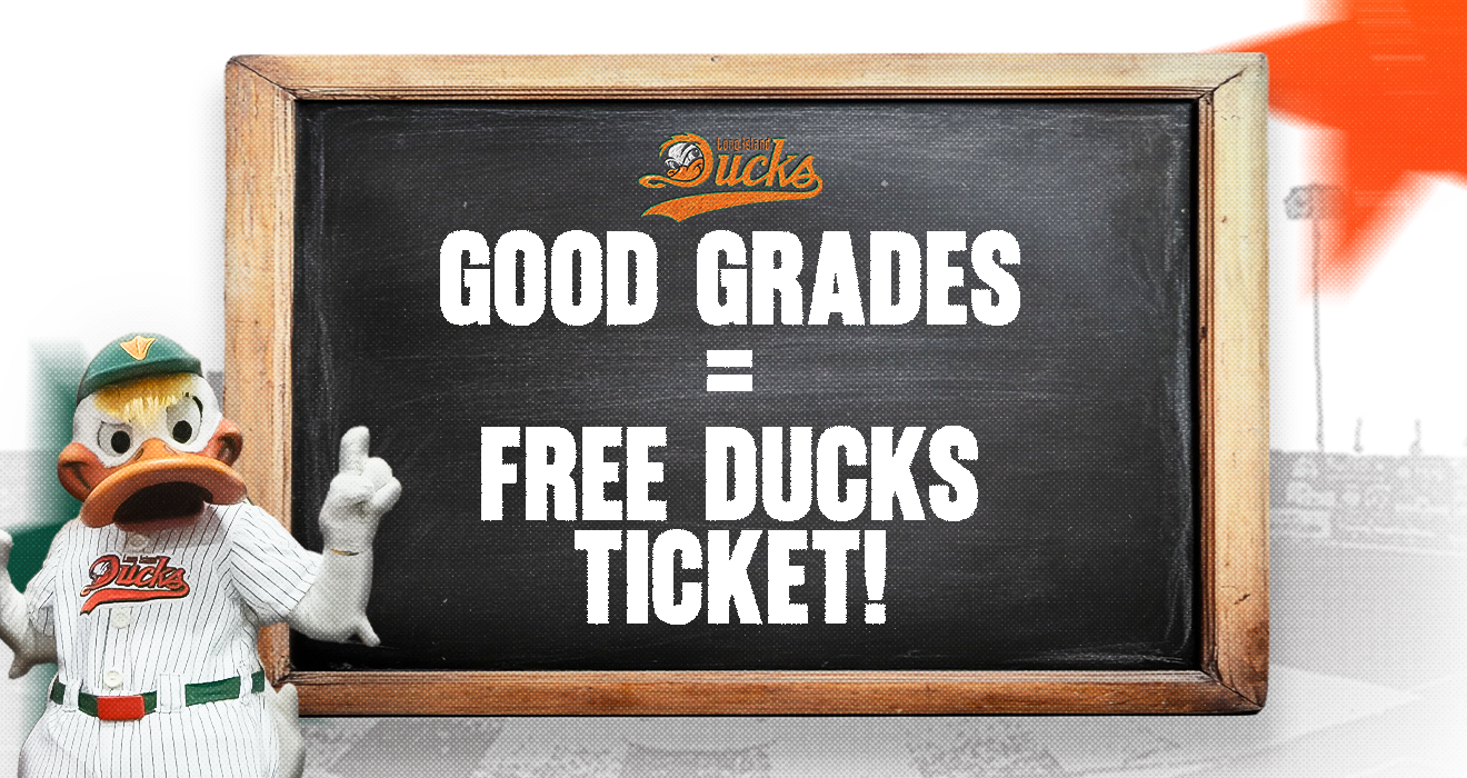 DUCKS INVITE LONG ISLAND STUDENTS TO CELEBRATE GOOD GRADES AT BALLPARK