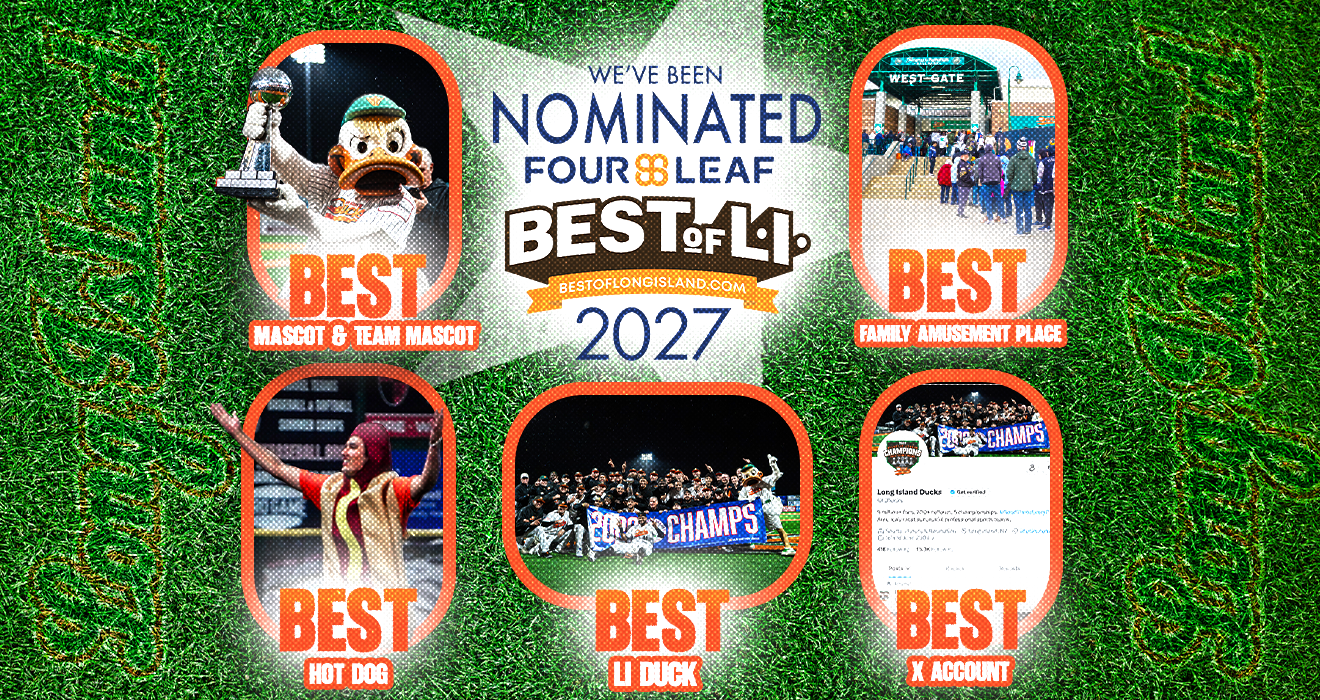 DUCKS FEATURED IN 2027 “BEST OF LONG ISLAND” VOTING